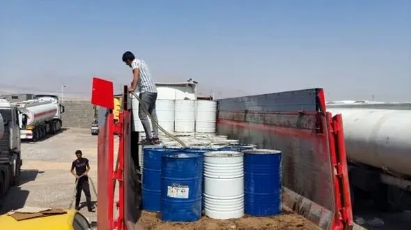 محموله کود حیوانی در یزد گازوئیل از آب درآمد!
