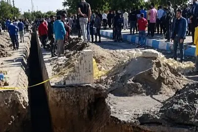 مرگ کارگر بر اثر ریزش دیواره کانال فاضلاب در گچساران