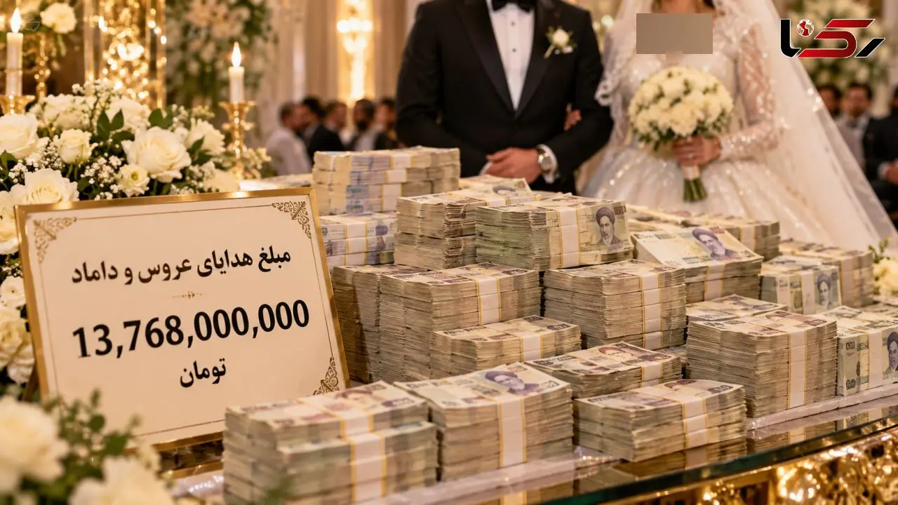 فیلم / رکورد هدیه‌های عروسی در بابل شکست/ 13 میلیارد تومان کادو برای عروس و داماد!