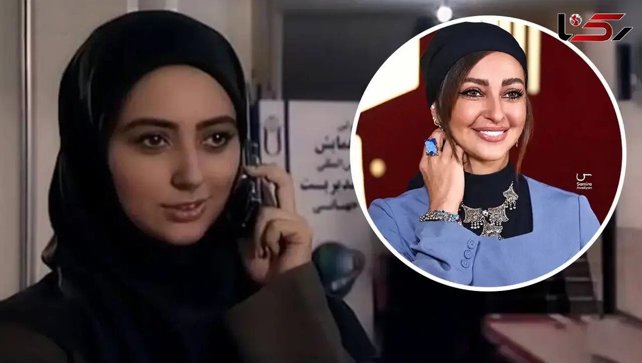 استایل متفاوت و خاص نفیسه روشن در جشن روز ملی سینما /  از لباس آبی تا گردنبند خاص و انگشتر ایران