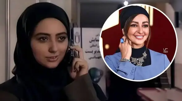 استایل متفاوت و خاص نفیسه روشن در جشن روز ملی سینما /  از لباس آبی تا گردنبند خاص و انگشتر ایران