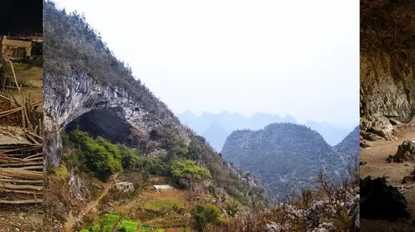 روستایی در دل غار+تصاویر