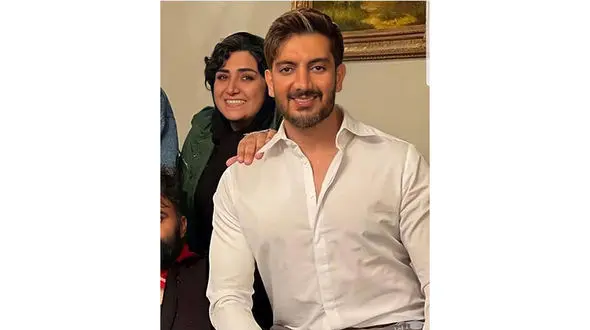 عکس جعلی برای پاپوش بین فرزاد فرزین و باران کوثری ! + فیلم اظهارات فرزین