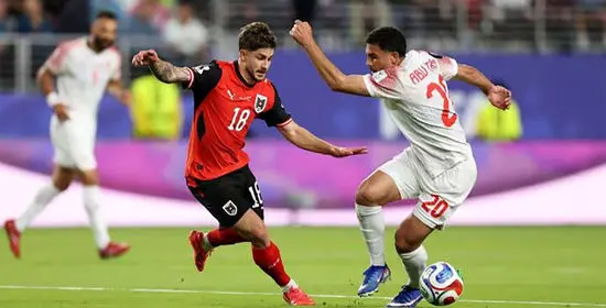 فیلم خلاصه بازی و گل های بازی اتریش 3-1 اردن در جام جهانی