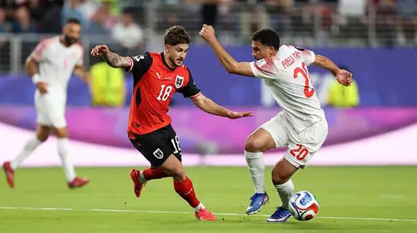 فیلم خلاصه بازی و گل های بازی اتریش 3-1 اردن در جام جهانی