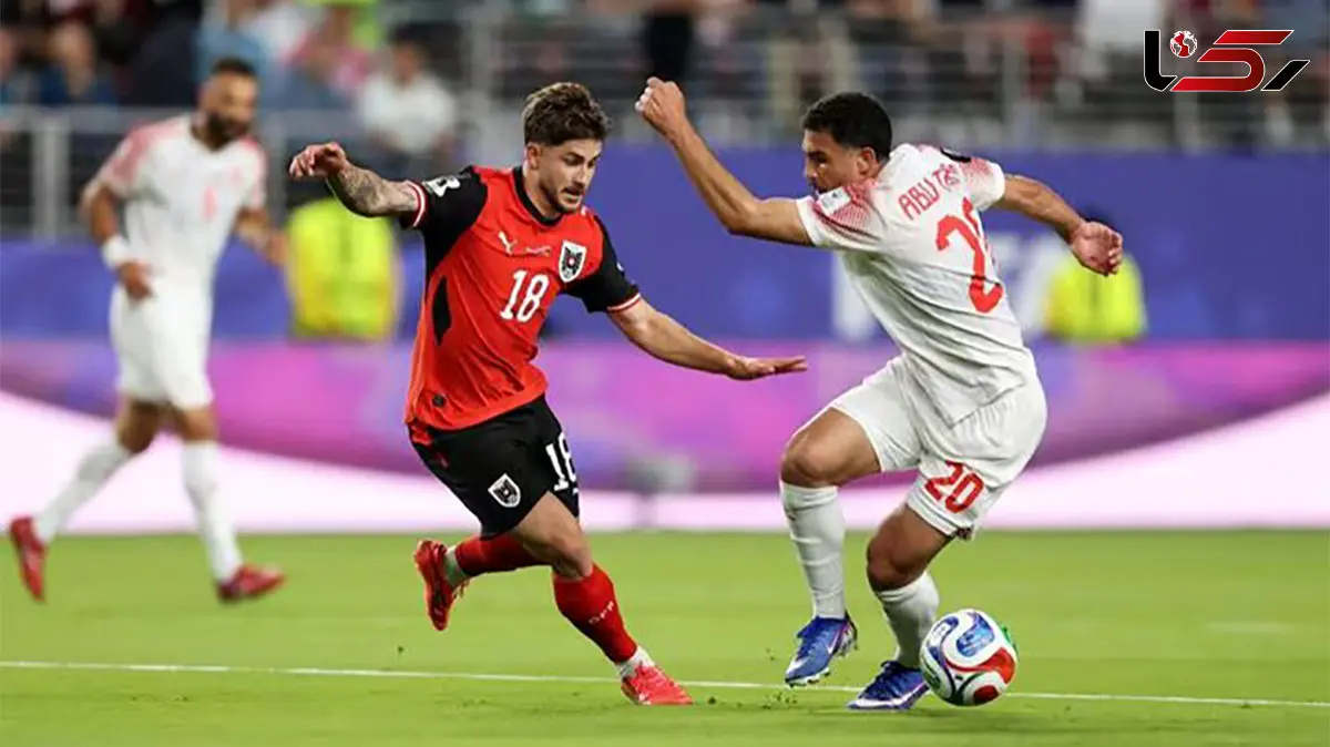فیلم خلاصه بازی و گل های بازی اتریش 3-1 اردن در جام جهانی