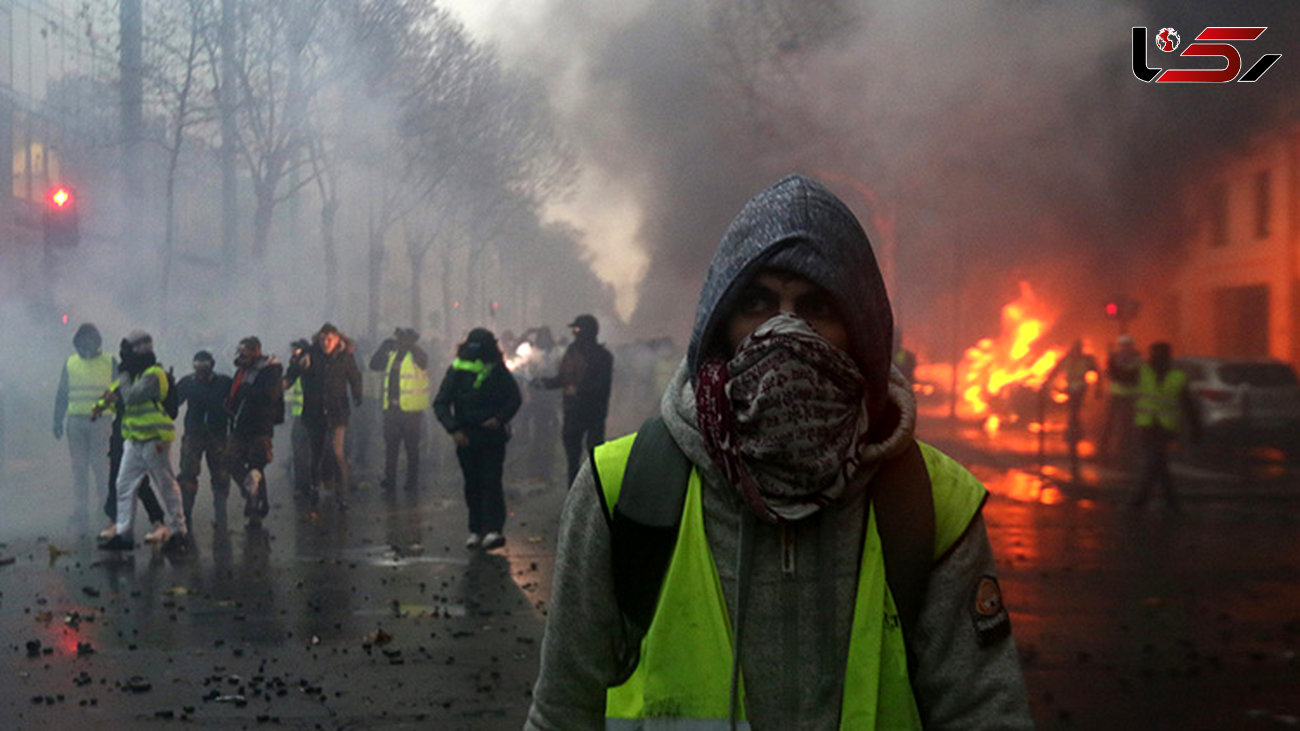 اعتراضات خشونت آمیز به قرنطینه کرونا در حومه پاریس