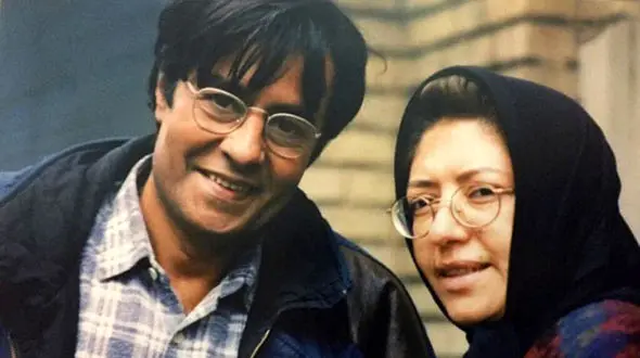 عکس جذاب «خسرو شکیبایی» در آمریکا / تیپ و استایلش در  سال 1381