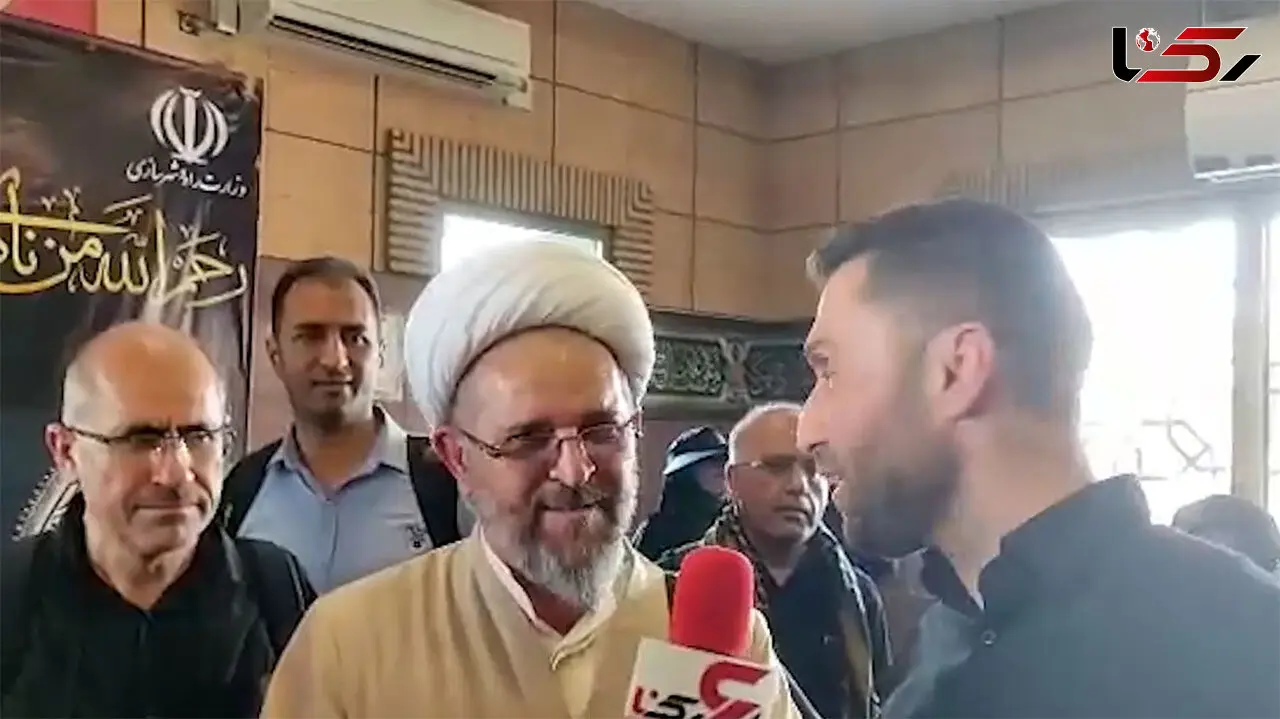 پیاده روی اربعین از زبان عاشقان حسینی در مرز شلمچه + فیلم