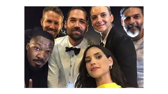 پیمان معادی کنار چهره‌های مطرح سینما در فیلم مایکل بی