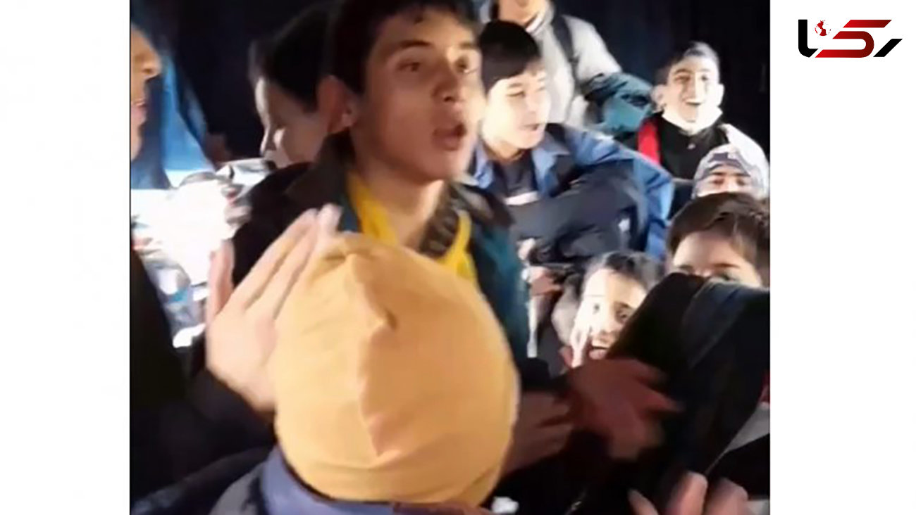 فیلمی از رفتار عجیب دانش آموزان در مسیر استخر