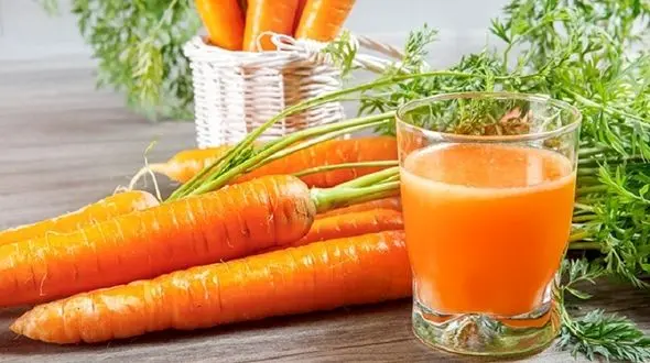 درمان لک پوستی با هویج