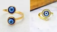15 طرح خیره‌ کننده انگشتر چشم نظر برای استایلی زیبا و روح‌ نواز