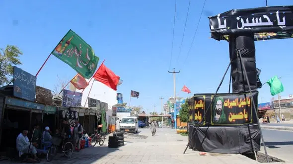 خبر محدودیت عزاداران حسینی در مزارشریف کذب است + فیلم