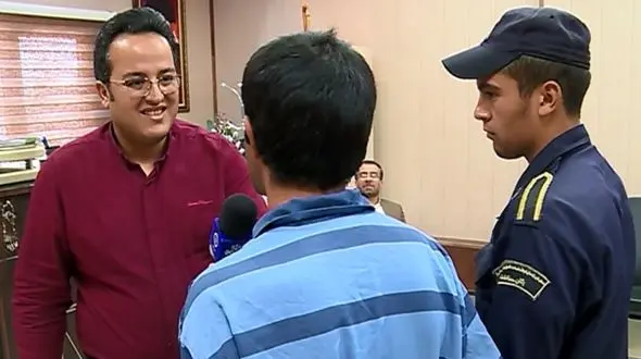 این مرد به زنی با بچه ای در شکم رحم نکرد! / صبح امروز در اعدام او چه اتفاقی افتاد! + عکس از خمین