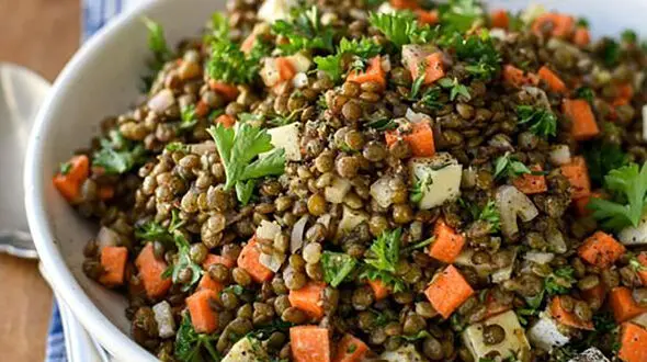 عدس ضد افسردگی است؟ واقعیت علمی درباره تاثیر این حبوبات بر مغز و اعصاب / طرز تهیه سالاد عدس فرانسوی