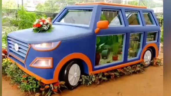 این ماشین آکواریوم است! + فیلم