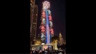 ببینید / واکنش اماراتی‌ها به شروع سال ۲۰۲۳ در کنار برج خلیفه + فیلم دیدنی