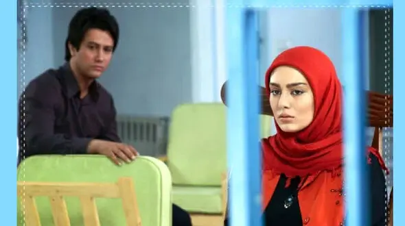 فیلم لو رفتن پشت پرده شاهرخ استخری  با سحر قریشی در سریال دلنوازان ! / بعد از 15 سال !