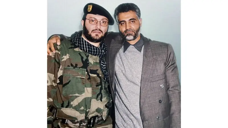 سردار سلیمانی و عماد مغنیه