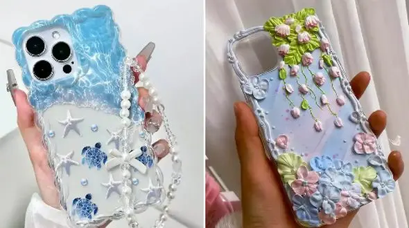 مدل‌ های خاص و رنگارنگ قاب گوشی آکواریومی؛ 15 عکس جذاب و جدید