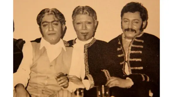 عکسی زیرخاکی از ۳ اسطوره سینمای ایران
