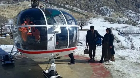 نجات زن باردار در"رود ریش" کهگیلویه / گزارش 21 ساعت عملیات