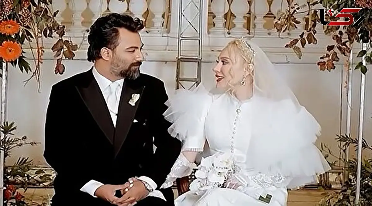 حضور درخشان خانم  بازیگر سریال «پایتخت» در  جشن باشکوه عروسی آرام جعفری ../ از دستکش توری سیاهرنگ تا پالتوی خزدار شیک ...