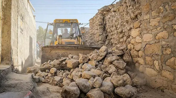 عکس از خسارات زلزله خوزستان / وقوع ۱۱ پس‌لرزه در خوزستان پس از زلزله اول 