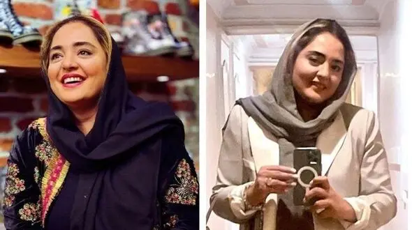 عکس ها / نگاهی به 6 مدل مانتو کتی که نرگس محمدی را در عین سادگی خاص میکند