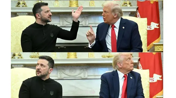 عاقبت دعوای ترامپ و زلنسکی چه می شود؟ / جزئیات دیدار پر تنش ترامپ با زلنسکی در کاخ سفید + فیلم 