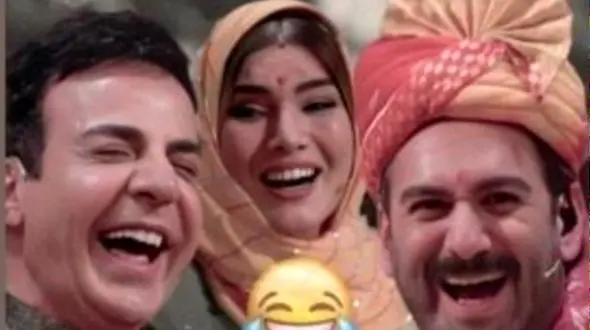 فیلم / چالش خنده‌دار خانواده هندی  با حضور عموپورنگ در نقش مادرشوهر بدجنس: دو ساله میگم برام نوه بیار نمیاری / خودم 15 تا آوردم شونزدهمی هم توی راه بود که ازم گرفتن