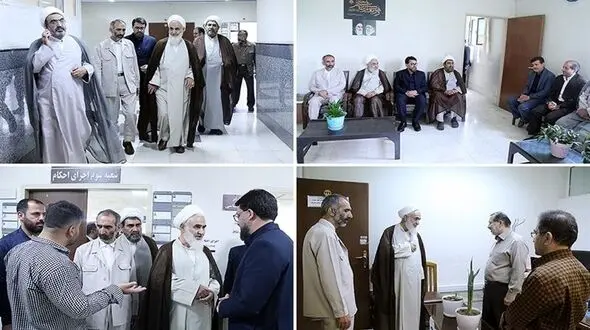 به مناسبت هفته قوه قضاییه صورت گرفت؛ دیدار صمیمانه امام جمعه قزوین با کارکنان قضایی و اداری دادگستری استان 
