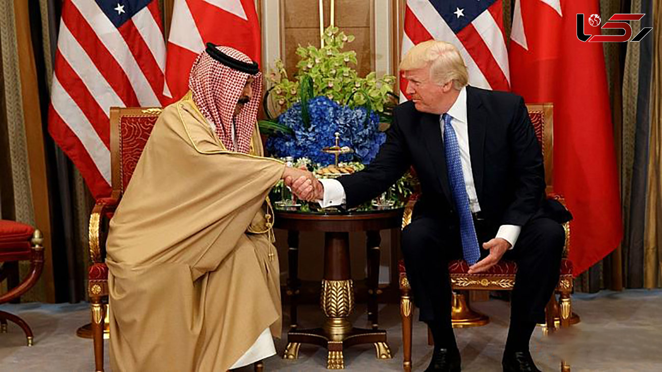 اهدای نشان لیاقت به پادشاه بحرین از سوی ترامپ