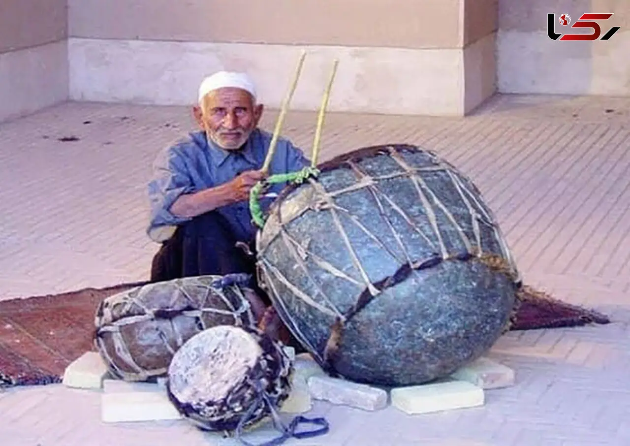 پیر نقاره نواز در کرمان درگذشت + عکس