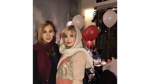 نیوشا ضیغمی و خواهرش روشا ضیغمی در یک قاب!  +عکس