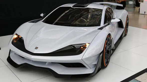 در نمایشگاه لس آنجلس از ابر خودروی آریا رونمایی شد