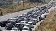 ترافیک در شهر مهران سنگین است
