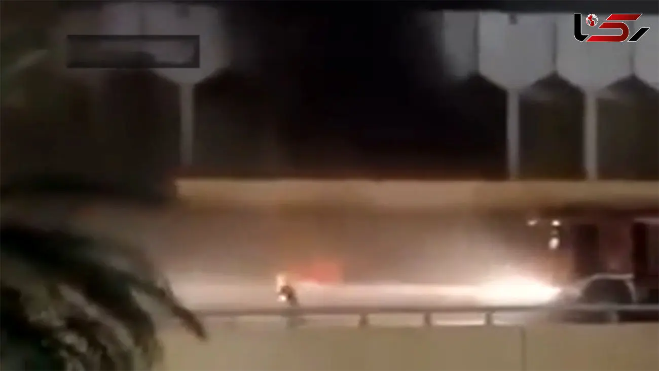 فیلم آتش سوزی جنگلی گسترده در شهر بلیتز آلمان