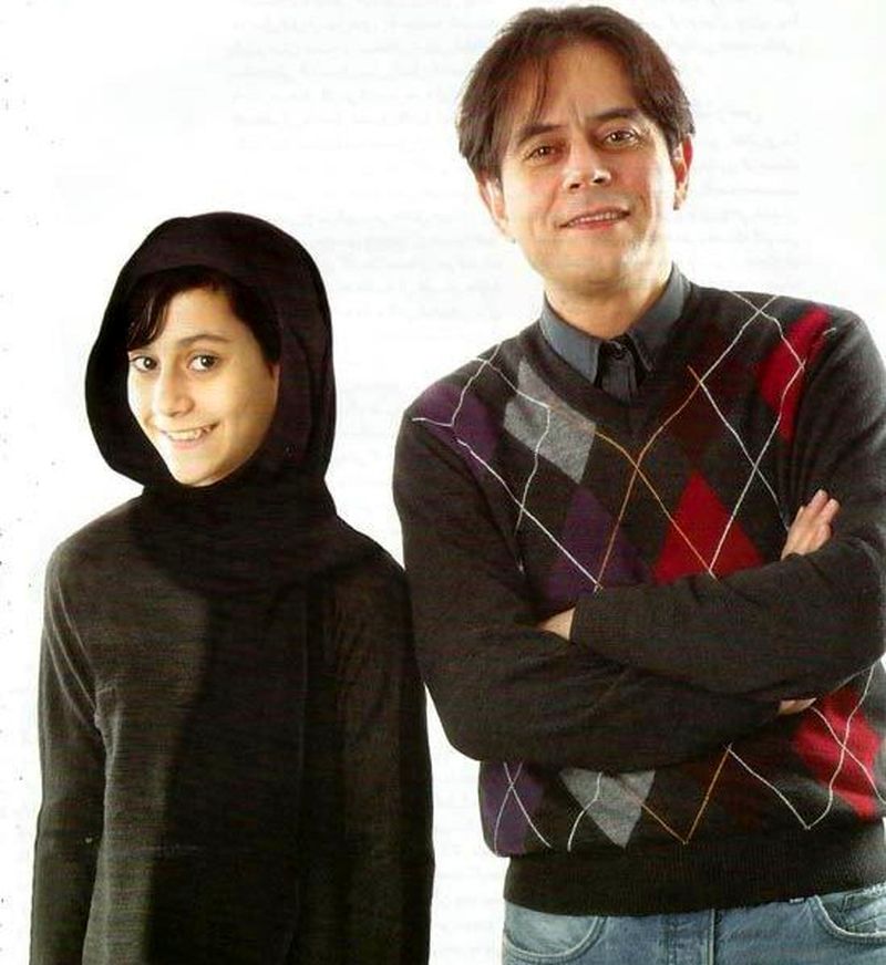 رحیم نوروزی و دخترش