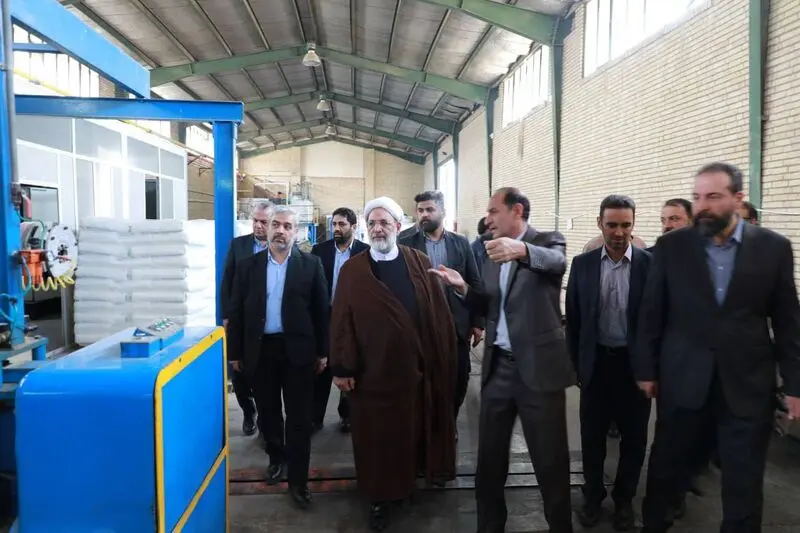 بازگشت یک واحد تولیدی ورشکسته در شهرستان سرخه به چرخه تولید با حمایت دستگاه قضایی استان سمنان