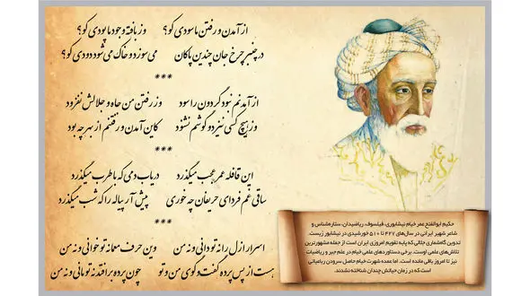 رباعی خیام با صدای محمدرضا شجریان + فیلم