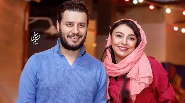 غوغای جدید ترین عکس لورفته جواد عزتی و مه لقا باقری / مگر طلاق نگرفتند؟!