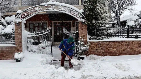 برف اروپا را فلج کرد + عکس 