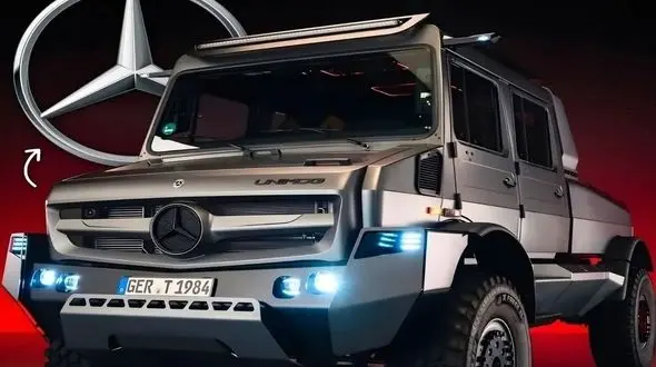 شاسی بلند مرسدس یونیماگ لوکس: ترکیب قدرت و لوکس بودن + عکس