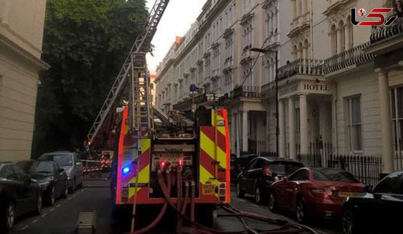 آتش‌سوزی مهیب  در غرب لندن+ تصاویر