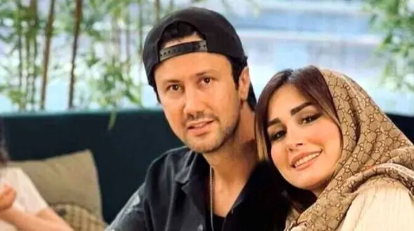 نمایی از خانه لوکس سپیده بزمی پور با دکوراسیون شیک و مدرن