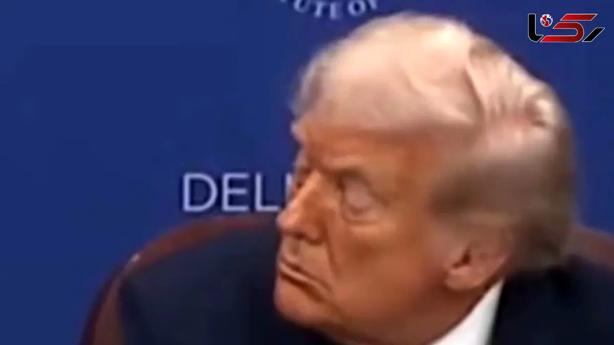 فیلم لحظه چرت زدن ترامپ در نشست صلح کنگو و رواندا