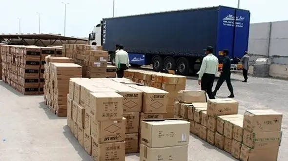  کالاهای قاچاق ذخیره شده درانبار خراب شده اند