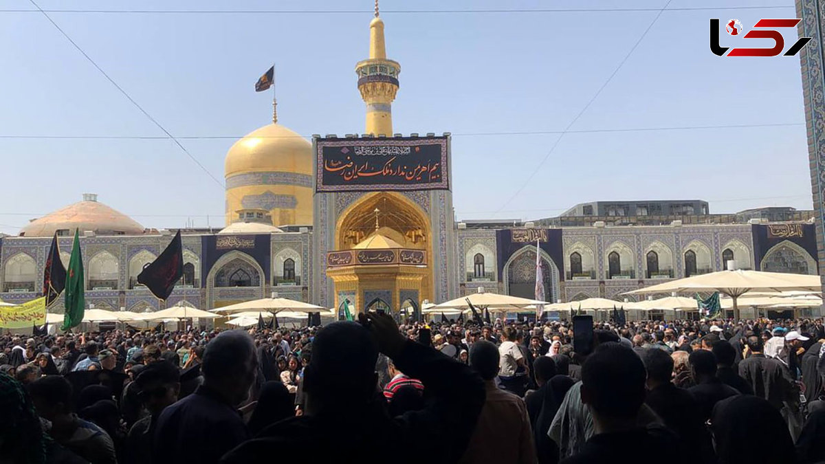مشهدالرضا(ع) سوگوار امام مهربانیها + فیلم